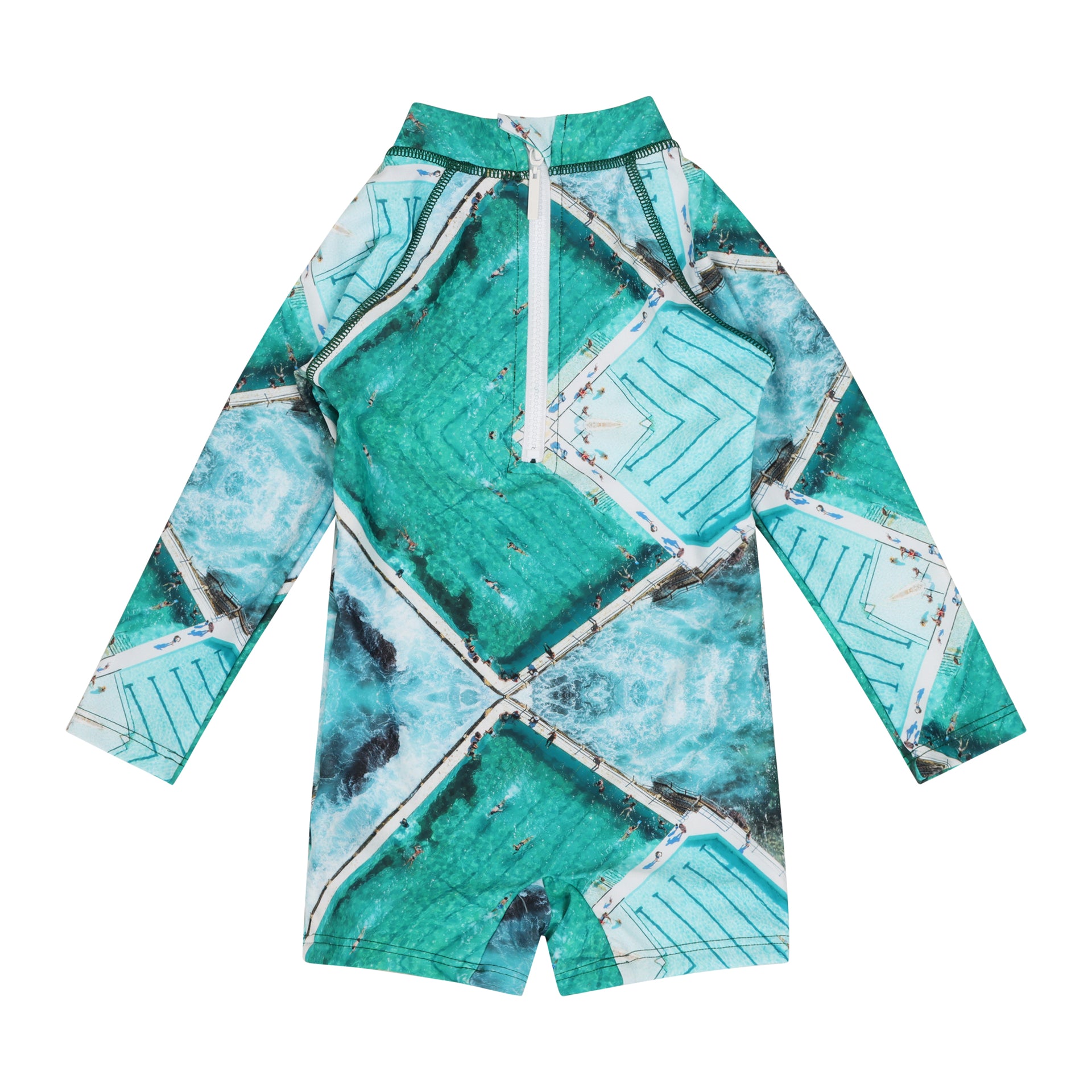 Icons of Sydney: 'Icebergs' Kids Swim Rash Suit Jammers
