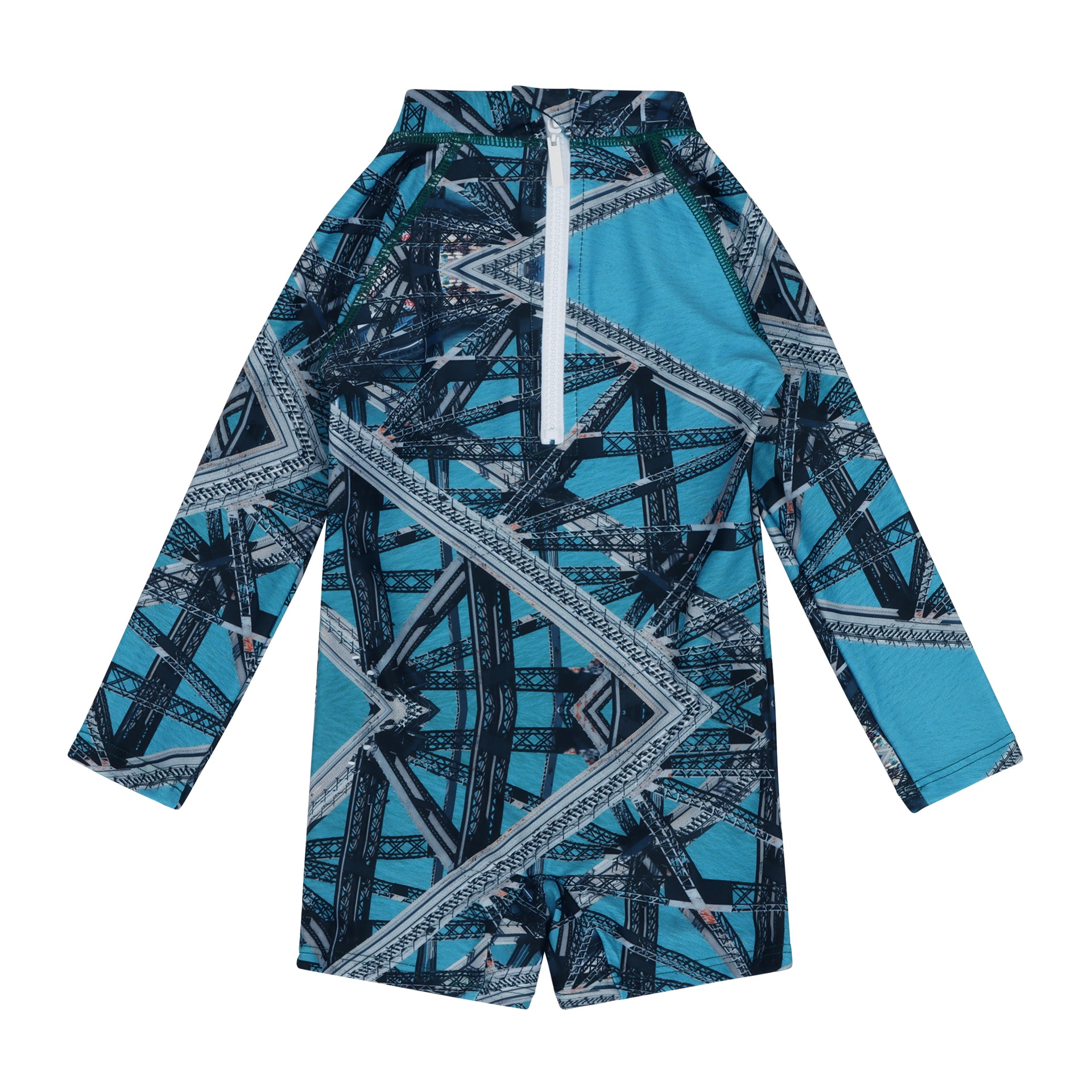 Icons of Sydney: 'Bridge' Kids Rash Suit Jammers