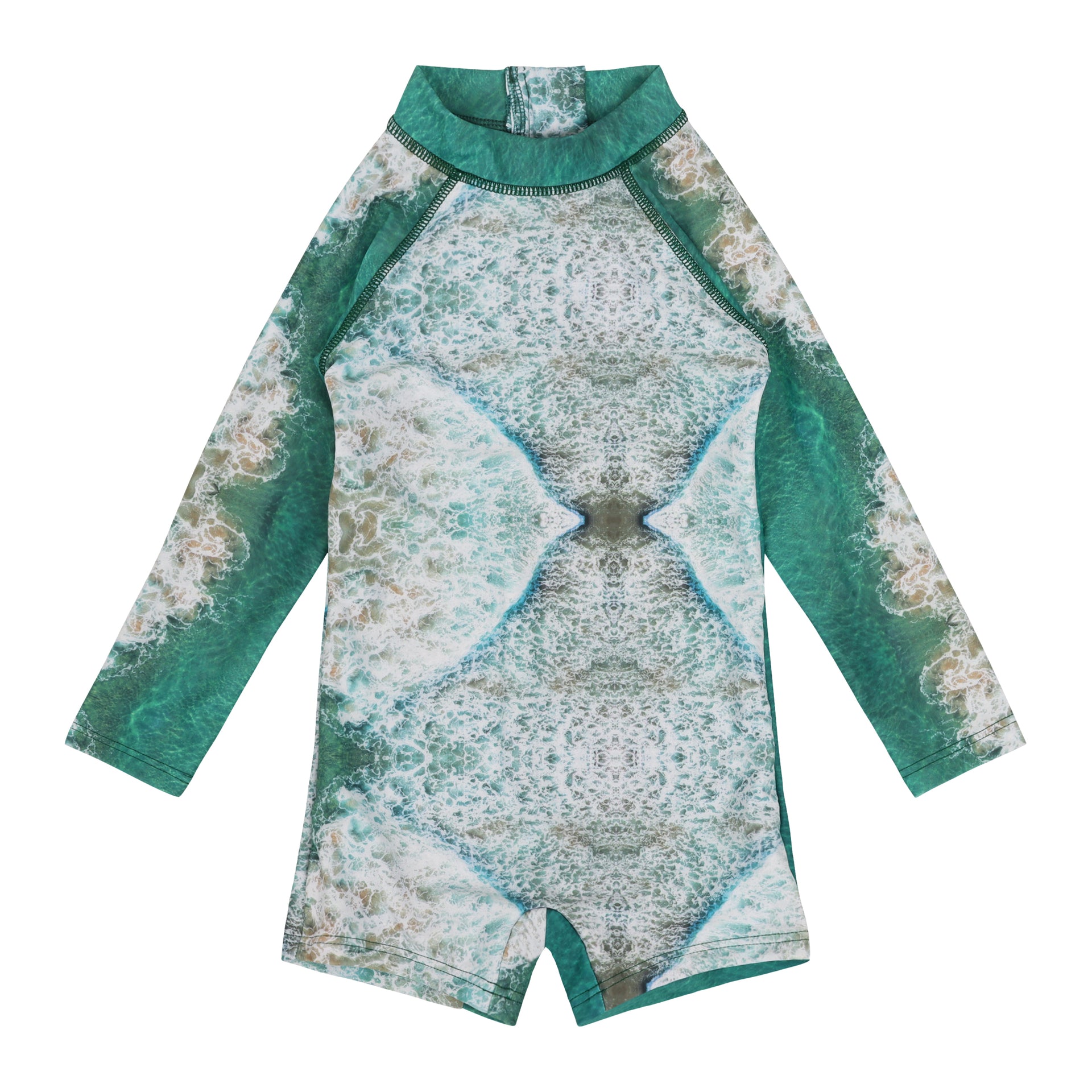Icons of Sydney: 'Wild Ocean' Kids Rash Suit Jammers