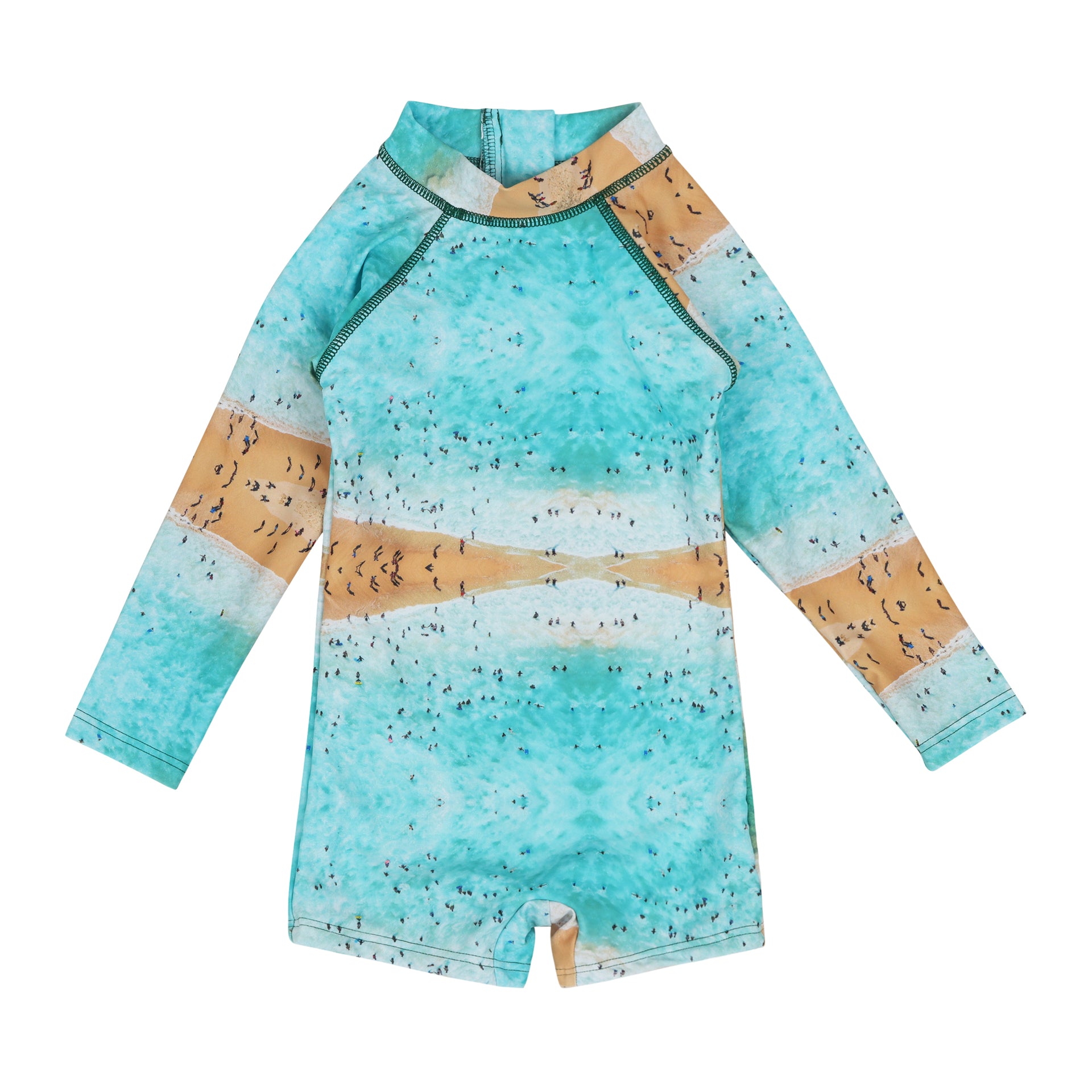 Icons of Sydney: 'Bondi' Kids Swim Rash Suit Jammers