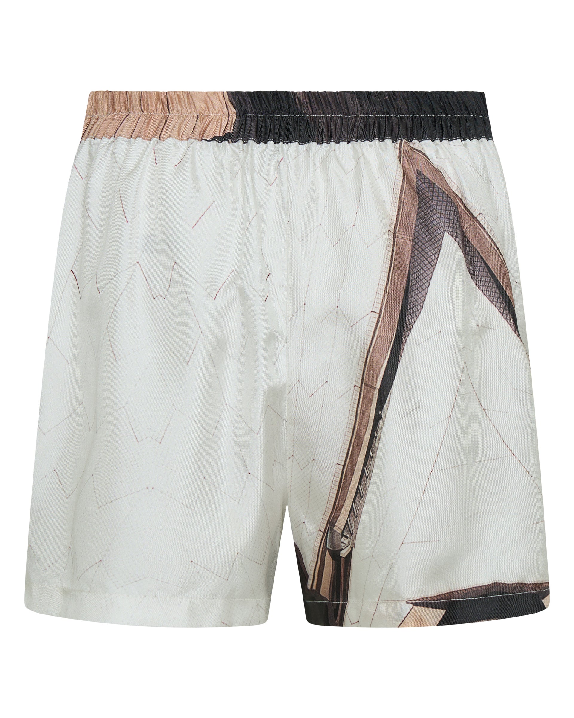 Icons of Sydney: 'Opera' Silk Shorts