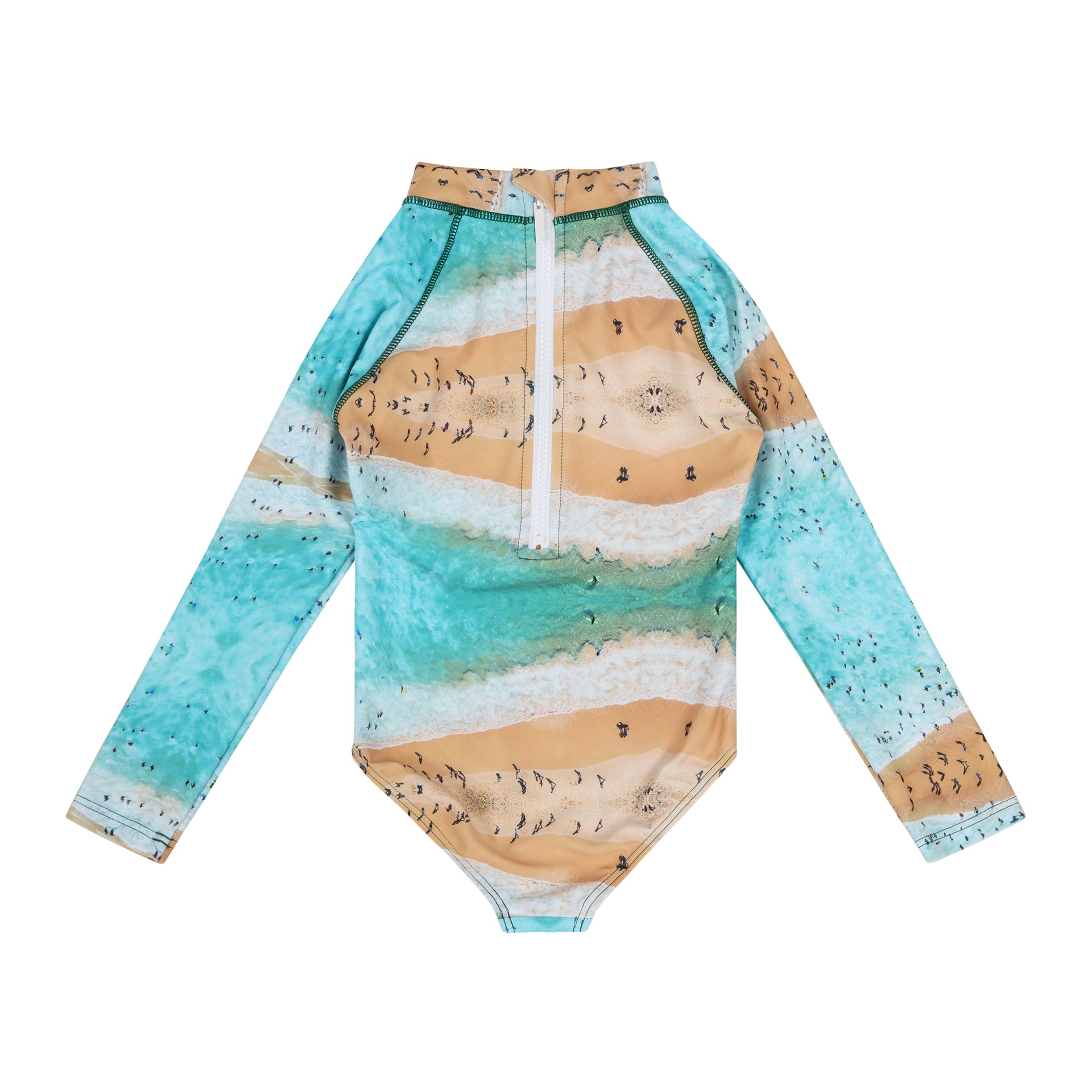 Icons of Sydney: 'Bondi' Kids Swim Rash Suit Briefs