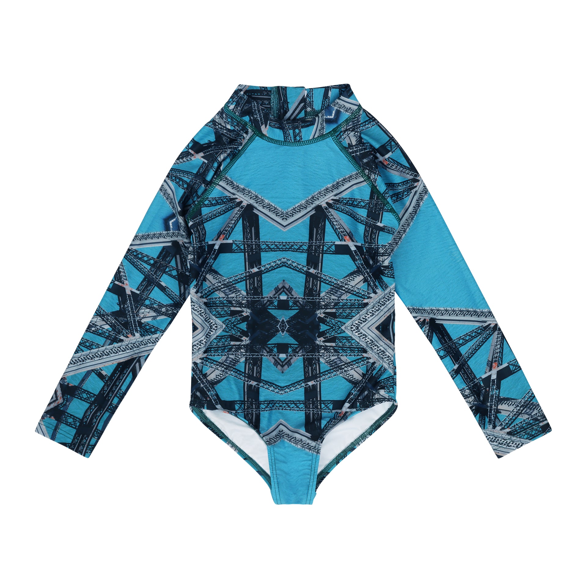 Icons of Sydney: 'Bridge' Kids Swim Rash Suit Briefs