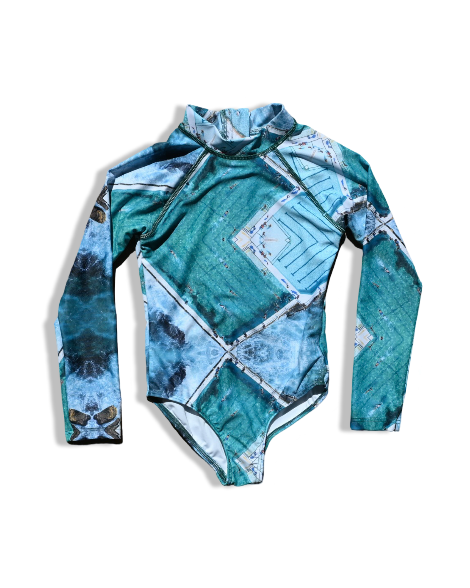 Icons of Sydney: 'Icebergs' Kids Swim Rash Suit Briefs
