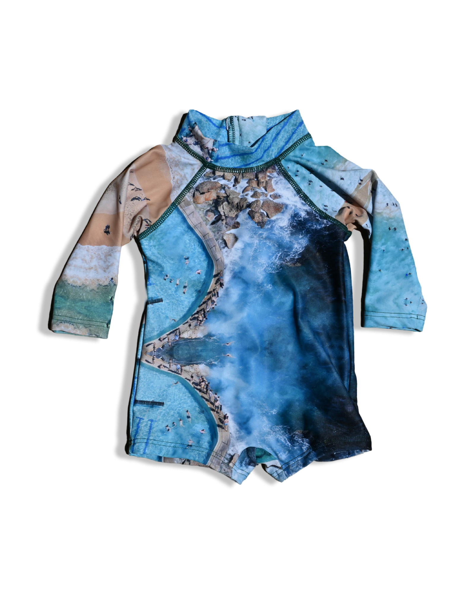 Icons Of Sydney: 'Bronte' Kids Swim Rash Suit Jammers