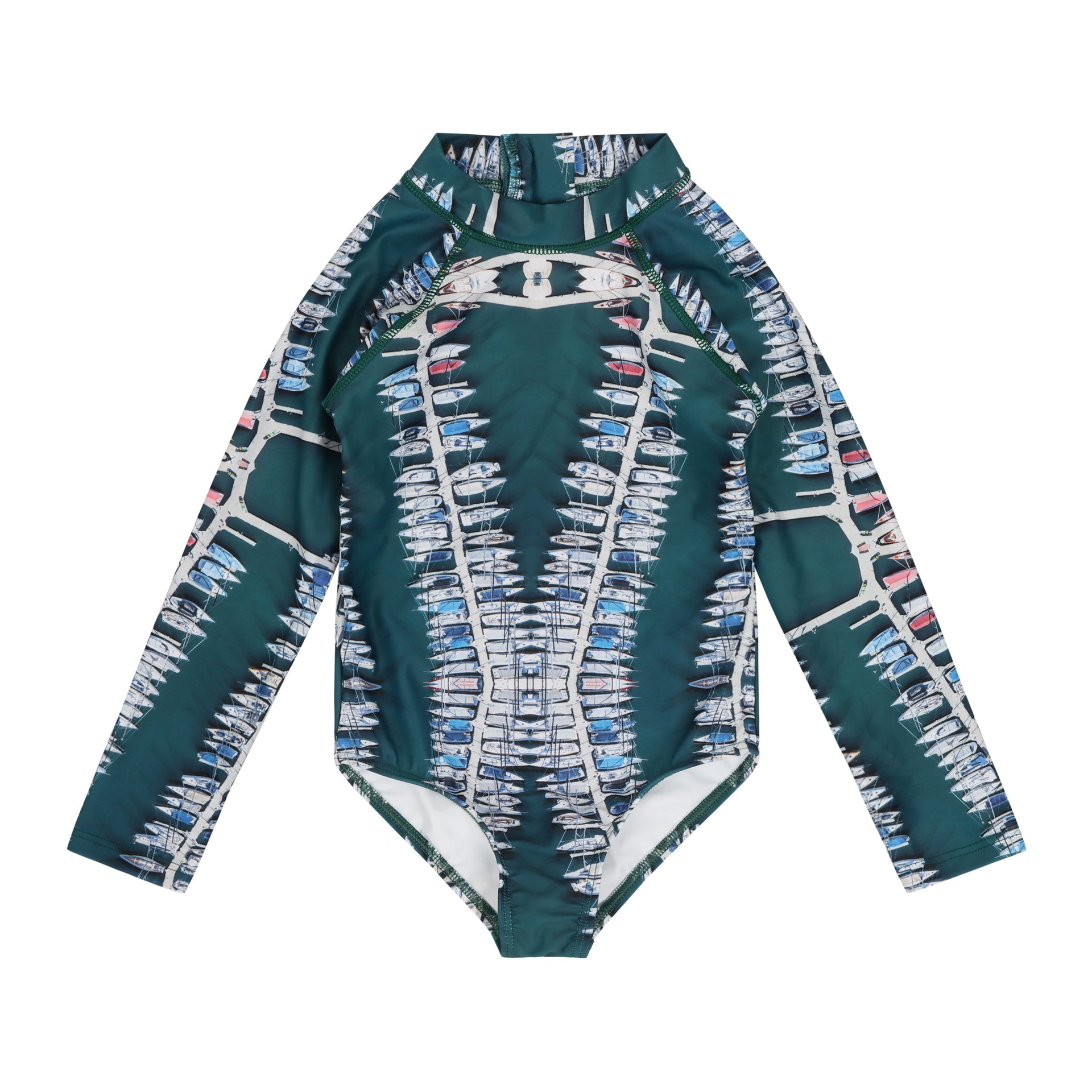 Icons of Sydney: 'Sails' Kids Swim Rash Suit Briefs