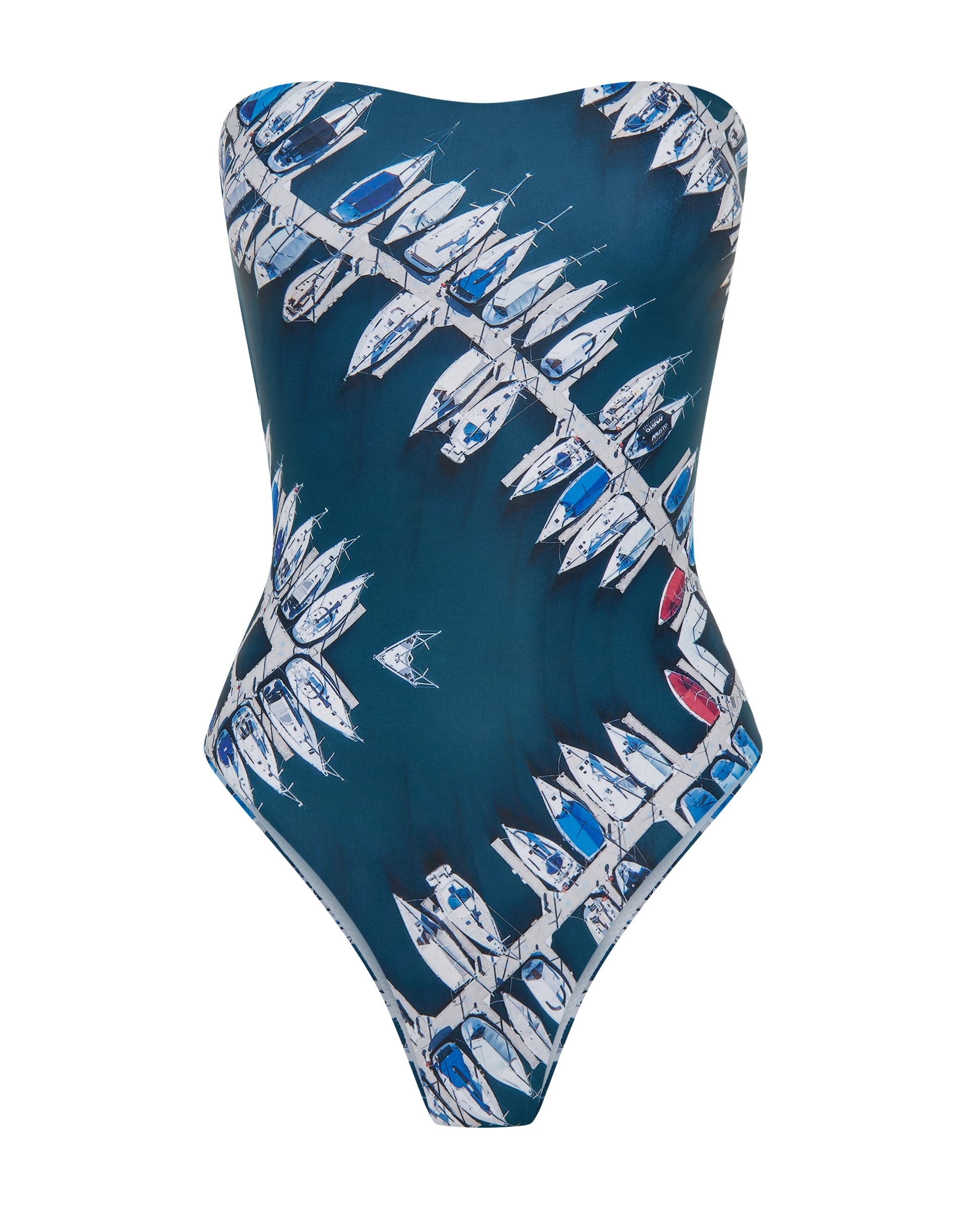 Icons of Sydney: 'Sails' Women's One Piece Strapless