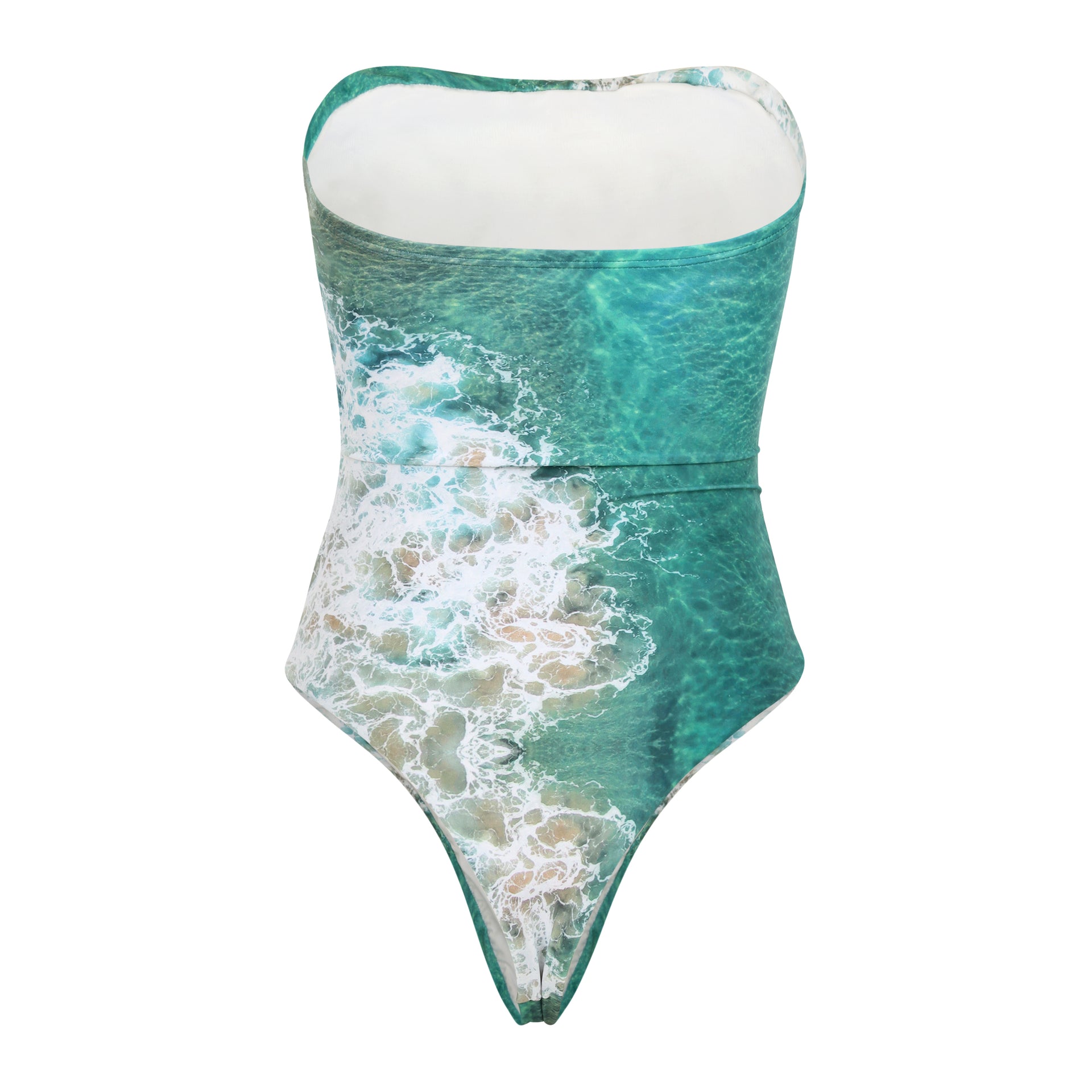 Icons of Sydney: 'Wild Ocean' Women's One Piece Strapless