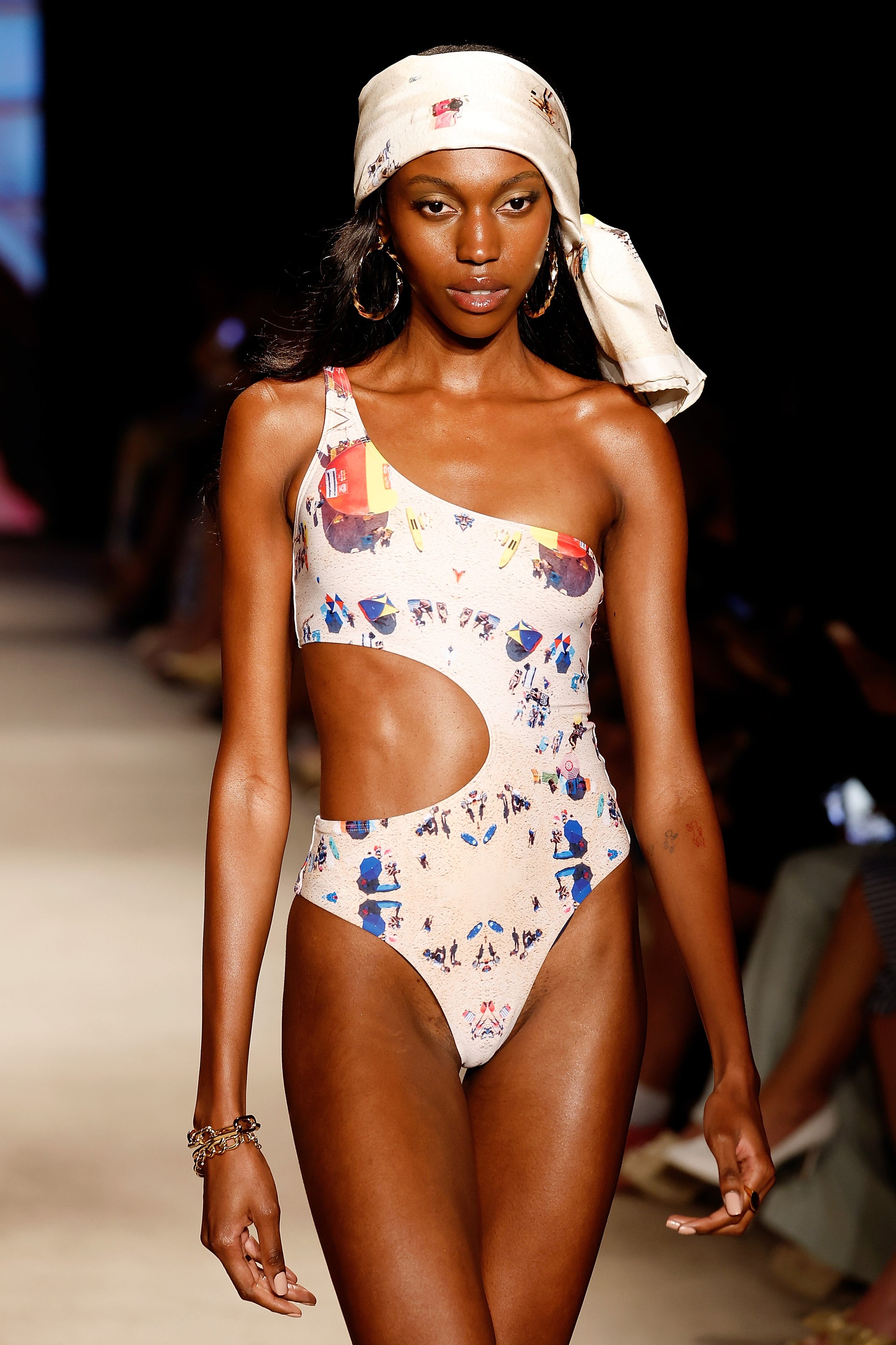 Icons of Sydney: 'Sand' Women's Cut Out One Piece