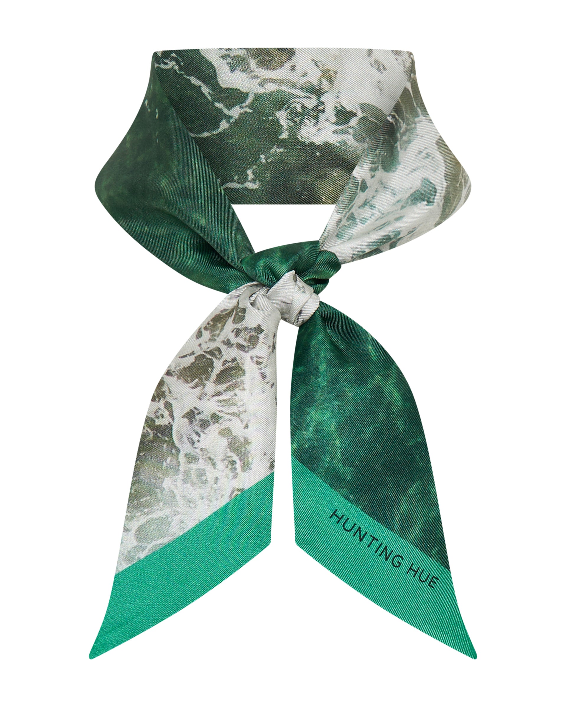 Icons of Sydney: 'Wild Ocean' Twilly Silk