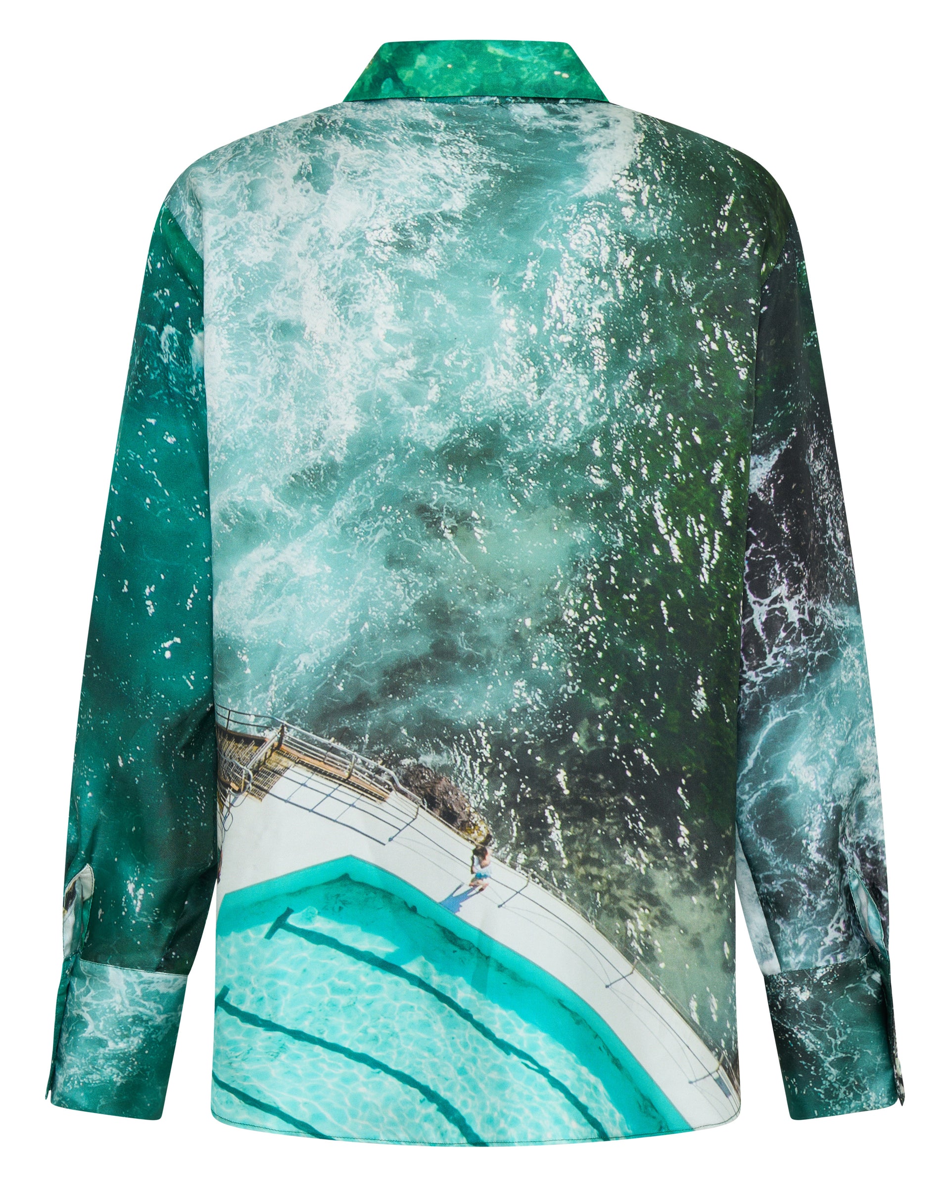 Icons Of Sydney: 'Icebergs' Silk Shirt