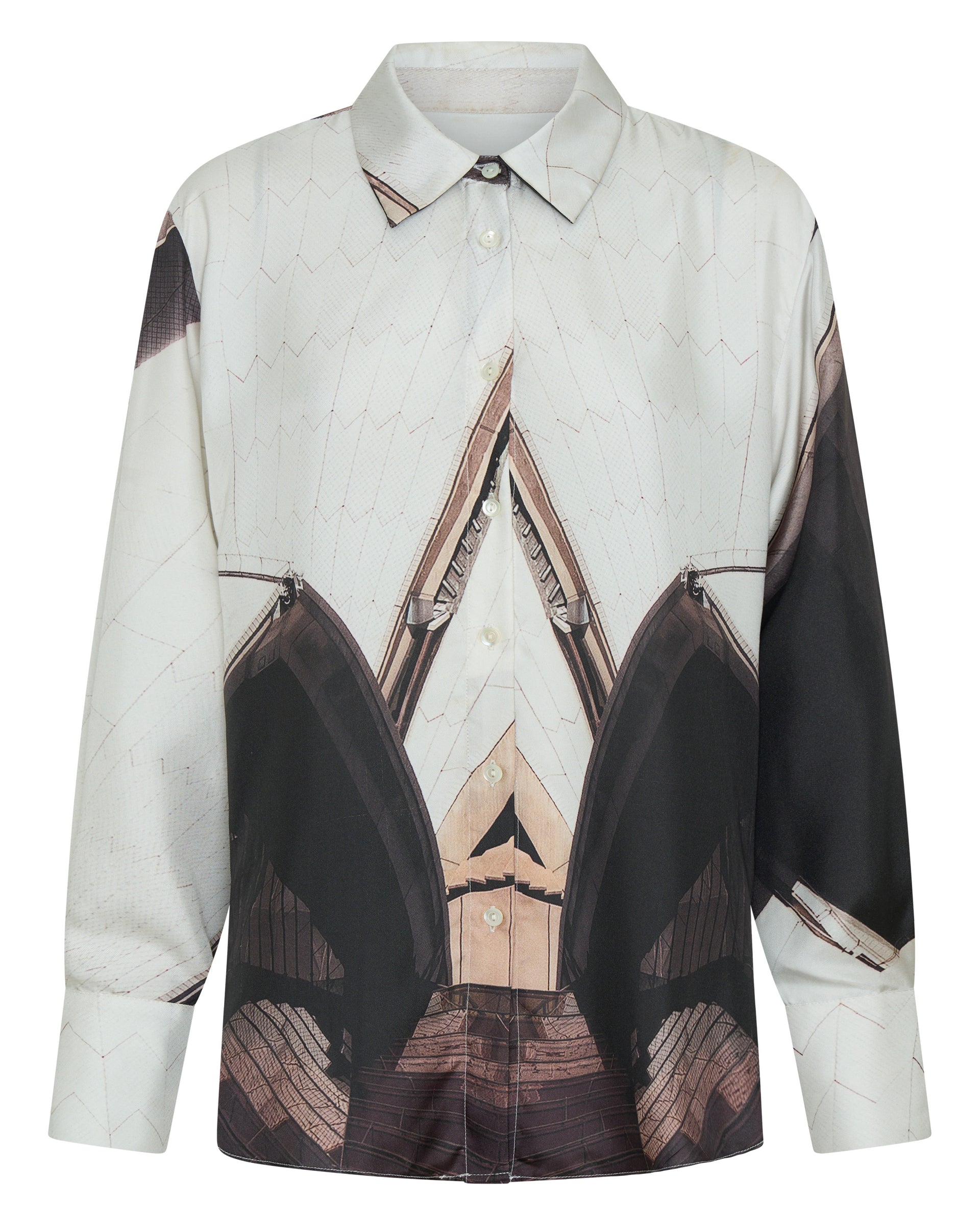 Icons of Sydney: 'Opera' Silk Shirt