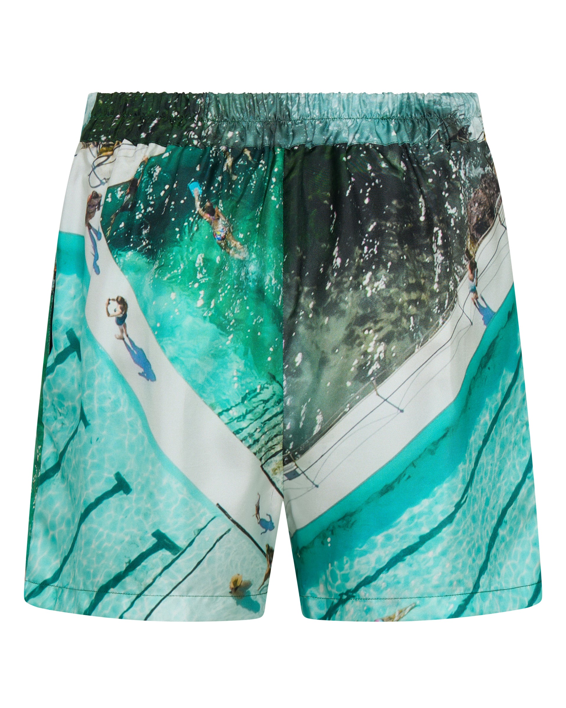 Icons of Sydney: 'Icebergs' Silk Shorts