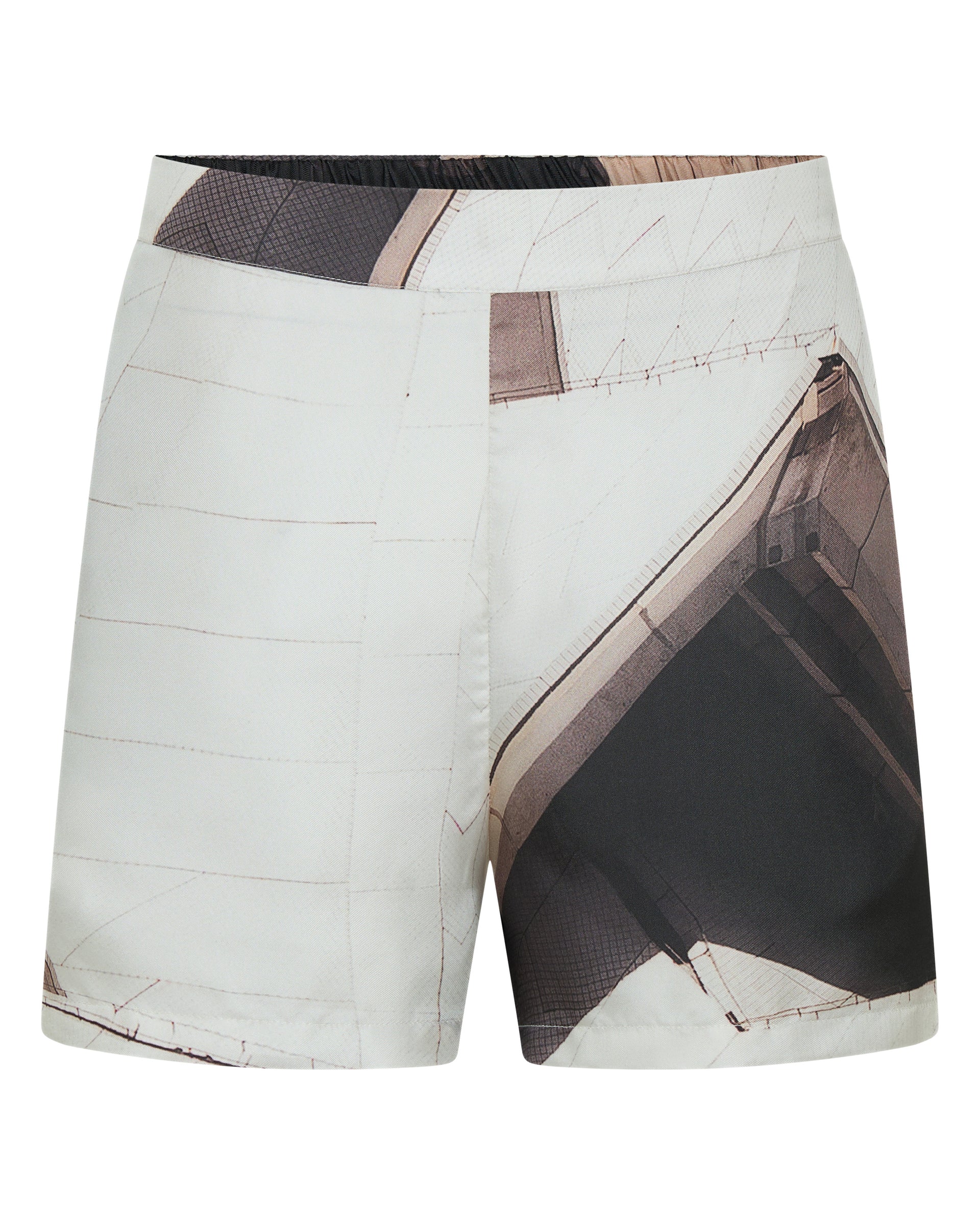 Icons of Sydney: 'Opera' Silk Shorts