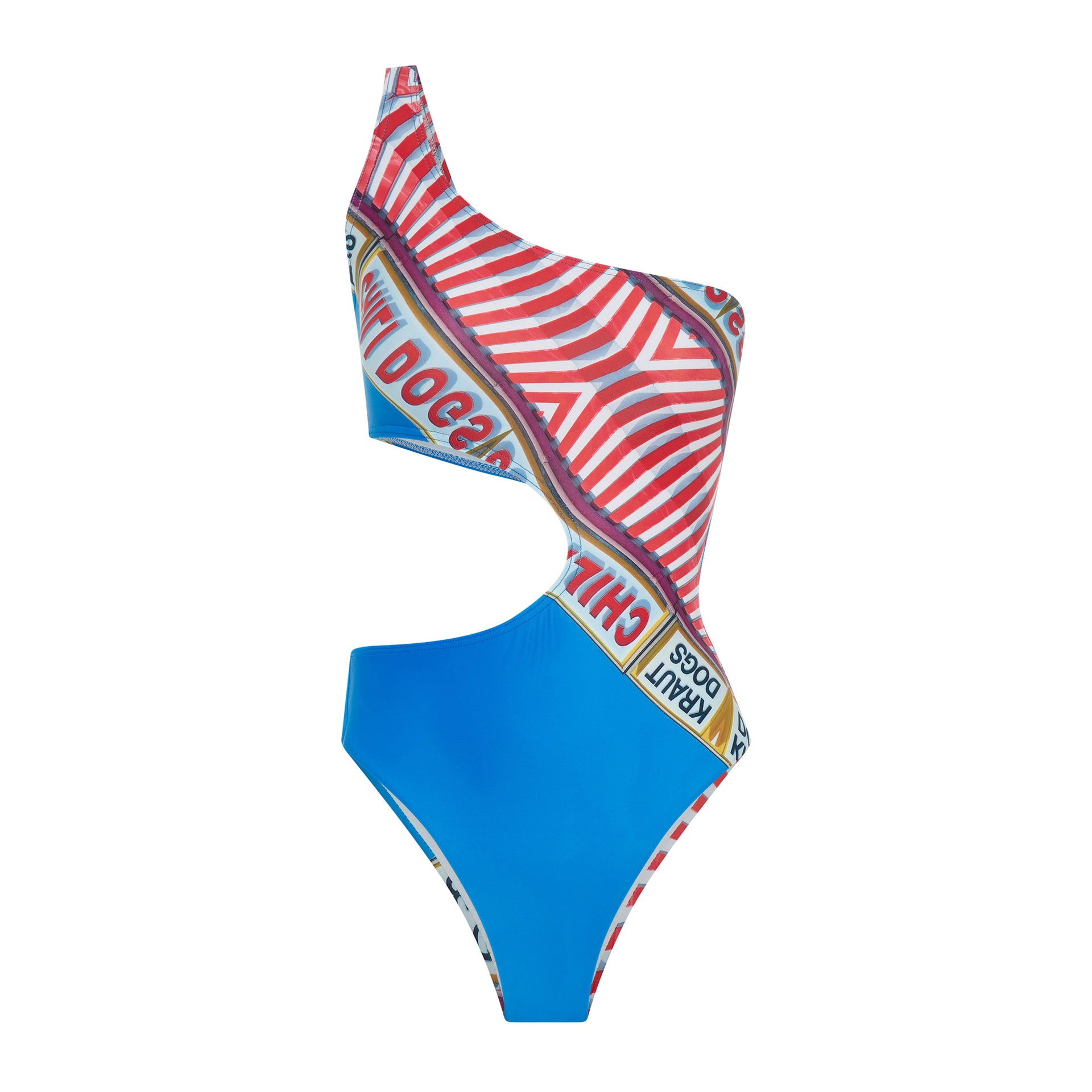 Californication: 'Chili Dogs' Women's Cut Out One Piece