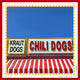 Hunting Hue - CHILI DOGS - Scarf - Photography - Silk - California Postcard Collection
