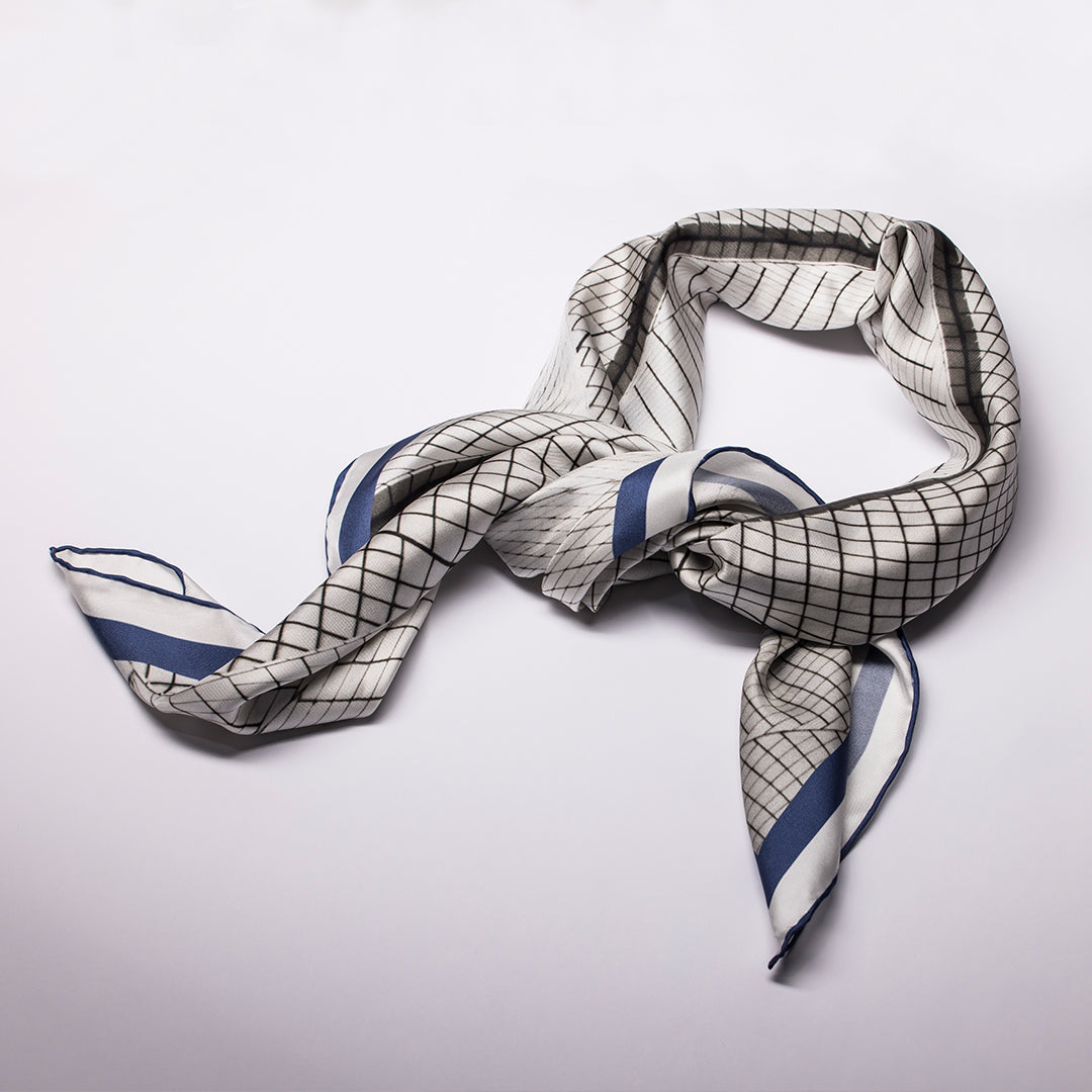 Hunting Hue - OPERA HOUSE BLUE - Scarf - Photography - Silk