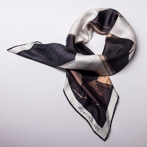 Hunting Hue - SAILS FROM ABOVE - Scarf - Photography - Silk - Aerial - Opera House