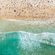 Hunting Hue - BEACH - LONG SLEEVE JAMMER SWIMSUIT - Swimwear  - Unisex - Aerial - Photography - UPF 50+ - Sustainable - Bondi Beach