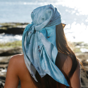 Hunting Hue - MORE FISH IN THE OCEAN - Scarf - Unisex - Custom Photography - Silk